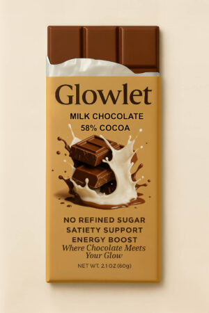 Glowlet Chocolate. Healthy Weight Loss Solution