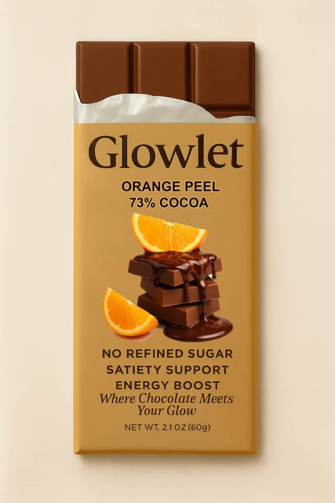Glowlet Chocolate. Healthy Weight Loss Solution
